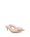 Gianvito Rossi Women's Elle 55 Mules In Neutral