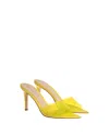 Gianvito Rossi Women's Elle 85 Mules In Yellow