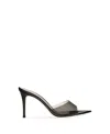 Gianvito Rossi Elle 85 Pointed Toe Mules In Black