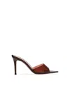 Gianvito Rossi Brown Elle 85 Heeled Sandals In Brown