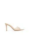 Gianvito Rossi Pointed High-heeled Sandals In Neutrals