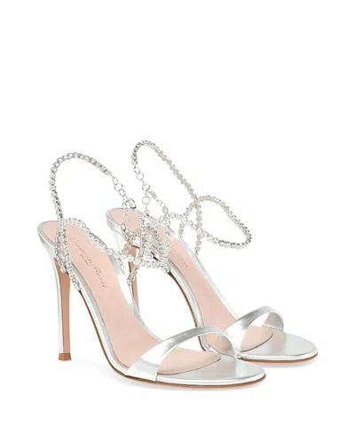 Gianvito Rossi Women's Eternity Sandal In Silver