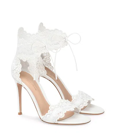 Gianvito Rossi Women's Evie Sandals In White