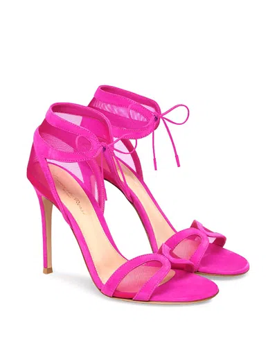 Gianvito Rossi Falene Sandals In Pink