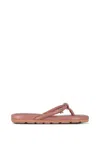Gianvito Rossi Fiji Nappa Leather Flip-flops In Pink
