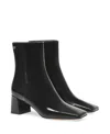 Gianvito Rossi Freeda Leather Ankle Boots