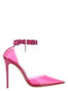 Gianvito Rossi Crystal Embellished Pointed Toe Sandals