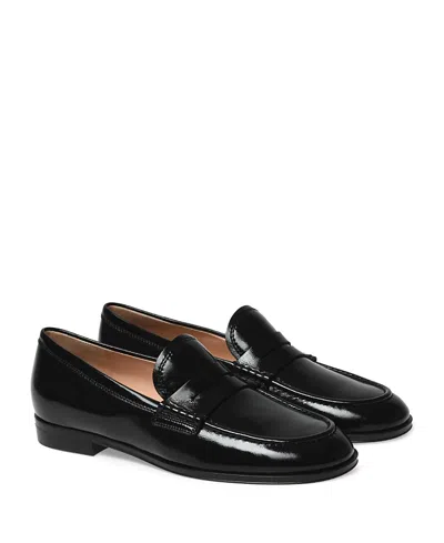Gianvito Rossi Women's Georgie Mocassin In Black