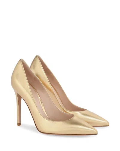 Gianvito Rossi Women's Gianvito 105 Pumps In Gold