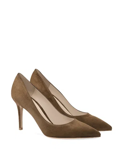 Gianvito Rossi Women's Gianvito 85 Pumps In Brown