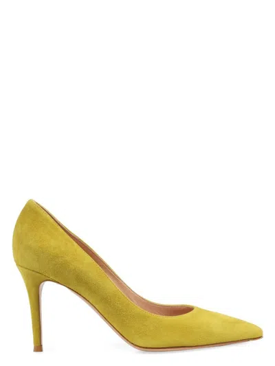 GIANVITO ROSSI WOMEN'S GIANVITO 85 SUEDE PUMPS