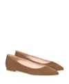 Gianvito Rossi Women's Gianvito Flat Ballerinas In Brown
