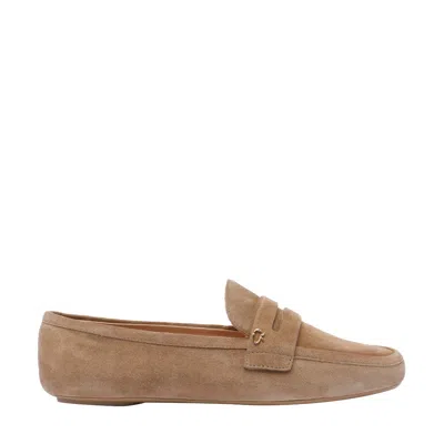 Gianvito Rossi Giorgia Loafers In Beige