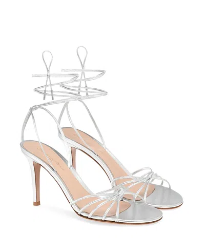 Gianvito Rossi Women's Gwyneth 85 Sandals In Silver