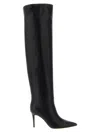 Gianvito Rossi 85mm Hansen Cuissard Pointed-toe Boots In Black