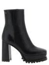 Gianvito Rossi Harlem Ankle Boots In Black