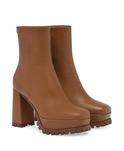 Gianvito Rossi Women's Harlem Biker Boot In Brown