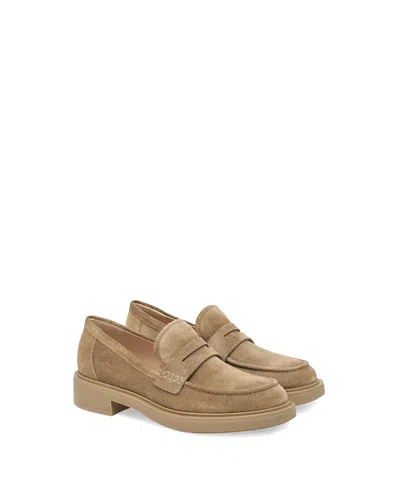Gianvito Rossi Women's Harris Moccasin In Brown