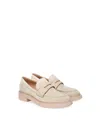 Gianvito Rossi Women's Harris Moccasin In Neutrals