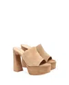 Gianvito Rossi Women's Holly Mules In Brown