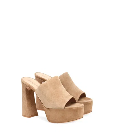 Gianvito Rossi Women's Holly Mules In Brown