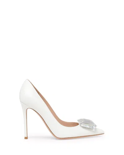 Gianvito Rossi Women's Jaipur Pump In White