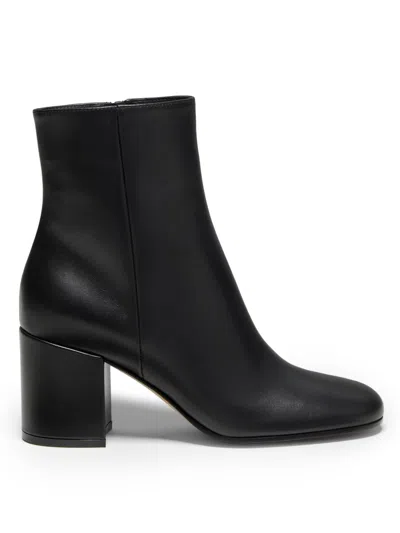 Gianvito Rossi 70mm Joelle Leather Booties In Multi