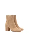 Gianvito Rossi Women's Joelle Booties In Brown