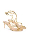 Gianvito Rossi Women's Jungle Mamba 70 T. Sandals In Gold
