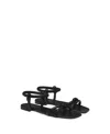 Gianvito Rossi Juno Leather Sandals In Black