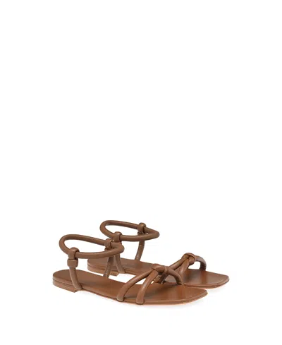 GIANVITO ROSSI WOMEN'S JUNO 05 FLATS SANDALS