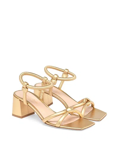 Gianvito Rossi Women's Juno 55 Sandal In Gold