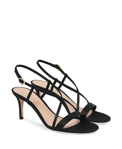 Gianvito Rossi Women's Larisse 70 Sandals In Black