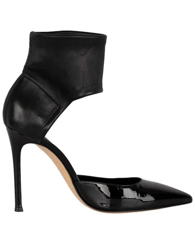 Gianvito Rossi Women's Leather Ankle Strap Pump Heels - '10 (authentic Pre-loved) In Black