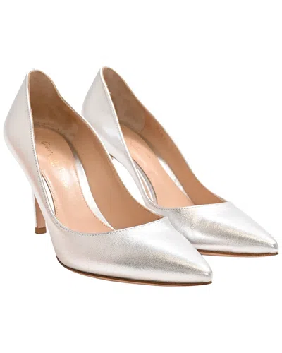 Gianvito Rossi Women's Leather Pointed Toe Pump (authentic Pre-loved)