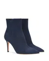 Gianvito Rossi Women's Levy 85 Booties In Blue