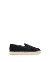 Gianvito Rossi Lido Suede Espadrilles In Blue
