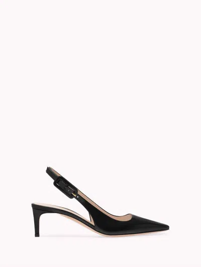 Gianvito Rossi Women's Lindsay Slingback Pumps In Black