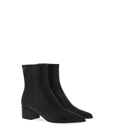 Gianvito Rossi Lyell 45 Ankle Boots In Black