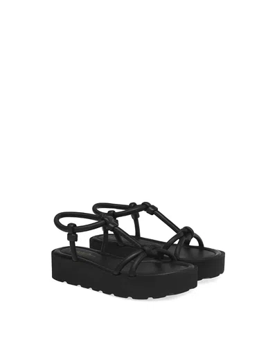 Gianvito Rossi Women's Marine Platform Sandals In Black