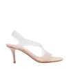 Gianvito Rossi Women Metropolis Pump Sandals In Neutral