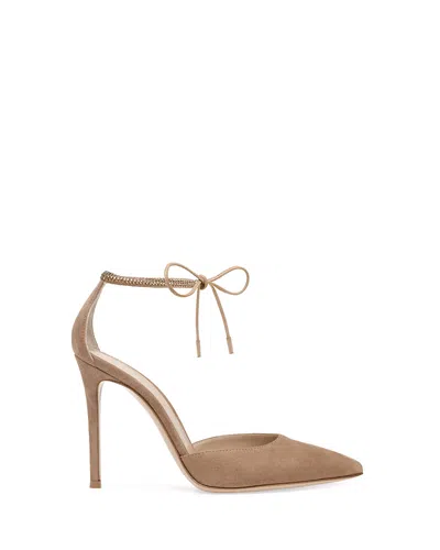 Gianvito Rossi Women's Montecarlo D'orsay Ankle Pump In Pink
