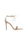 Gianvito Rossi Montecarlo 105mm Suede Sandals In Neutrals