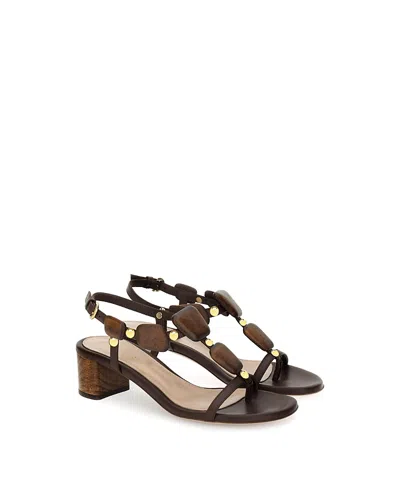 Gianvito Rossi Women's Munduk 45 Sandal In Brown
