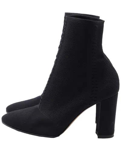Pre-owned Gianvito Rossi Women's Nylon Canvas Boot (authentic Pre-loved)
