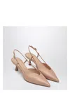 Gianvito Rossi Peach Ascent 55 Slingback Women