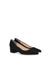 Gianvito Rossi Piper 45 Suede Pumps In Black