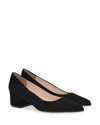 Gianvito Rossi Black Suede Pumps In Black