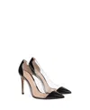 Gianvito Rossi Women's Plexi Pumps In Black