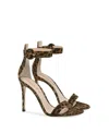 Gianvito Rossi Portofino 105 Sandal In Animal Print